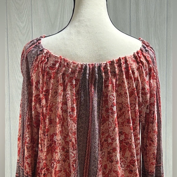 Lucky Brand peasant top size medium - Picture 5 of 12